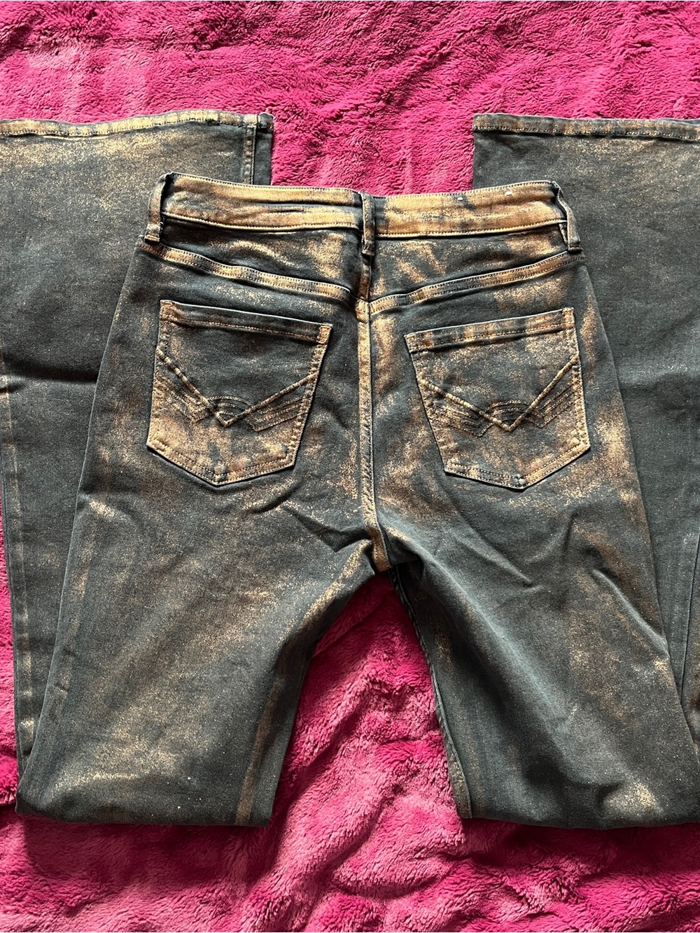 Idyllwind Women's Black Jeans with Bronze Wash - Picture 4 of 7